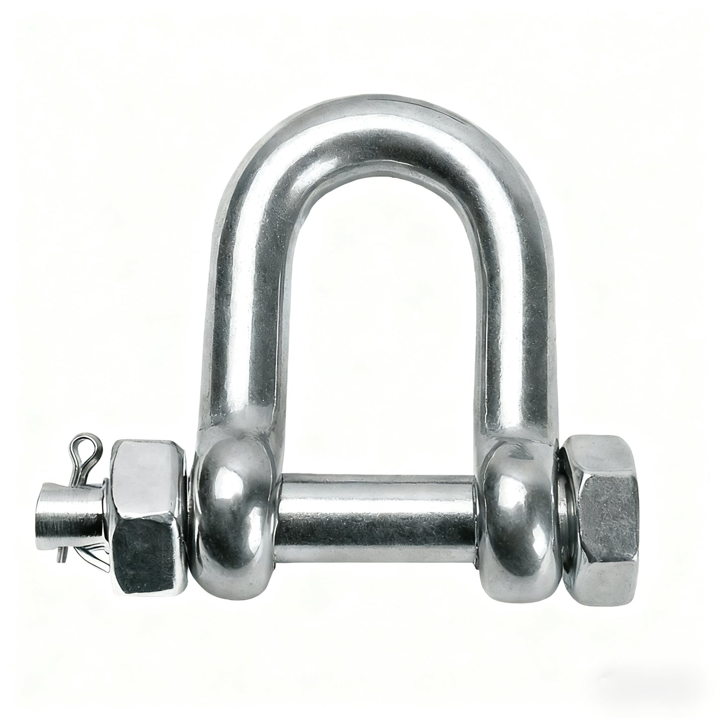 STAINLESS STEEL US D SAFETY SHACKLE