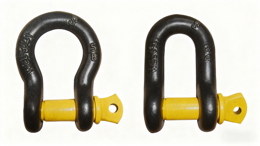 G209,G210 FORGED SHACKLES HIGH TENSILE U.S. FEDERAL SPECIFICATION RR-C-271