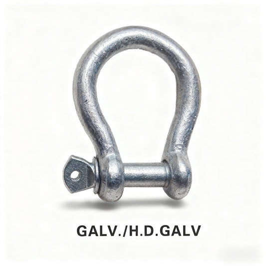 COMMERCIAL BOW TYPE BOW & PIN EQUAL THICKNESS