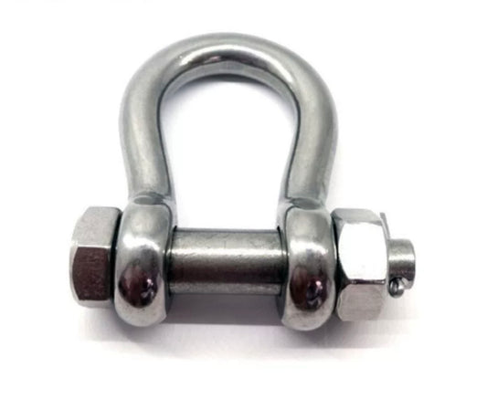STAINLESS STEEL US BOW SAFETY SHACKLE