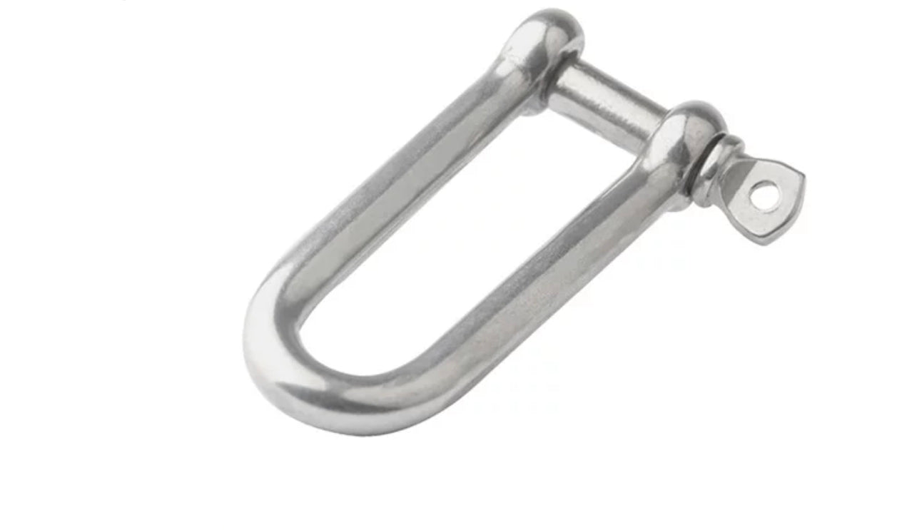 STAINLESS STEEL LONG BODY SHACKLE