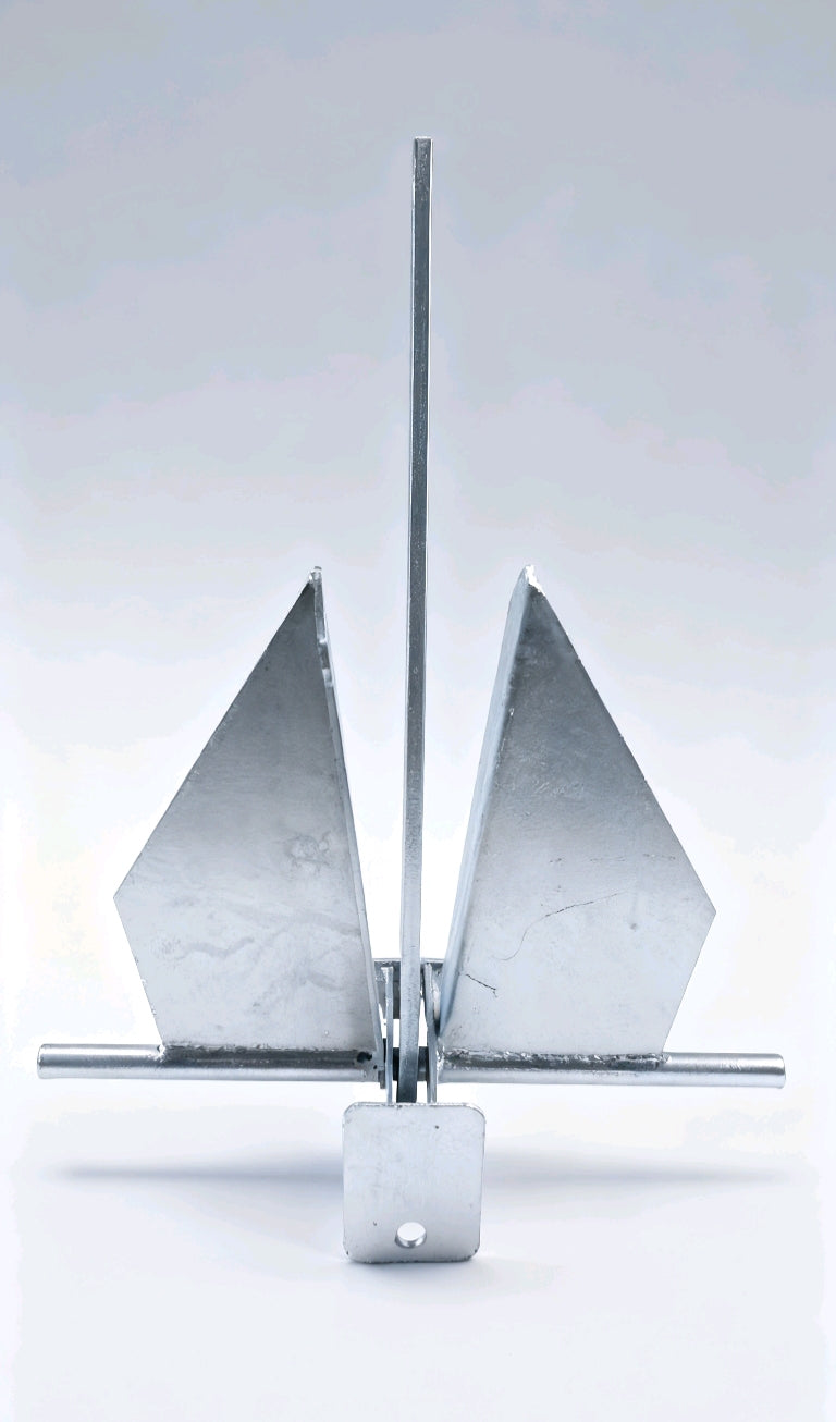 AMERICAN HOT DIPPED GALV.DANFORTH ANCHOR 15KG